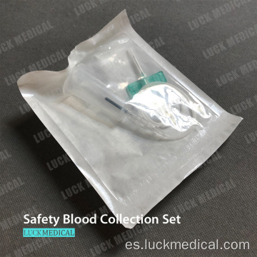 Conjunto de recolección de sangre de seguridad Lok